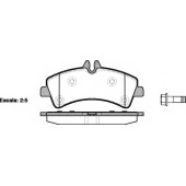 Колодки тормозные дисковые задний для MERCEDES SPRINTER(906) / VW CRAFTER(2E#,2F#) <b>ROADHOUSE 21247.00 / PSX2124700</b>