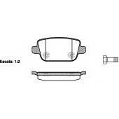 Колодки тормозные дисковые задний для FORD FOCUS, GALAXY, KUGA, MONDEO, S-MAX, TRANSIT / LAND ROVER FREELANDER / VOLVO S80, V70, XC70 <b>ROADHOUSE 21256.00 / PSX2125600</b>
