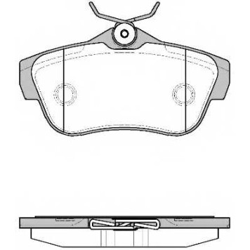 Колодки тормозные дисковые задний для CITROEN JUMPY / FIAT SCUDO(270, 272) / PEUGEOT EXPERT(VF3A#, VF3U#, VF3V#, VF3X#) / TOYOTA PROACE <b>ROADHOUSE 21299.00 / PSX2129900</b>