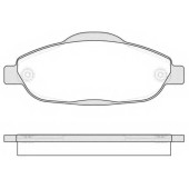 Колодки тормозные дисковые передний для PEUGEOT 3008, 308(4A#,4C#), 5008 <b>ROADHOUSE 21323.00 / PSX2132300</b>