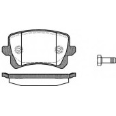 Колодки тормозные дисковые задний для AUDI Q3(8U) / VW CC(358), PASSAT(357,362,365,3C2,3C5), SHARAN(7N1,7N2), TIGUAN(5N#) <b>ROADHOUSE 21342.00 / PSX2134200</b>