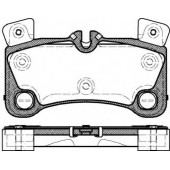 Колодки тормозные дисковые задний для AUDI Q7(4L) / PORSCHE CAYENNE(955,9PA) / VW TOUAREG(7L6,7L7,7LA) <b>ROADHOUSE 21346.00 / PSX2134600</b>
