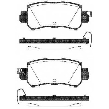 Колодки тормозные дисковые задний для MAZDA CX-5(GH,KE) <b>ROADHOUSE 21507.00 / PSX2150700</b>