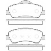 Колодки тормозные дисковые передний для CITROEN C-ELYSEE, C4 CACTUS / PEUGEOT 301, 308 <b>ROADHOUSE 21530.00 / PSX2153000</b>