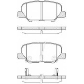 Колодки тормозные дисковые задний для CITROEN C4 AIRCROSS / MAZDA 6 / MITSUBISHI ASX, OUTLANDER / PEUGEOT 4008 <b>ROADHOUSE 21536.02 / PSX2153602</b>