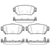 Колодки тормозные дисковые задний для NISSAN QASHQAI(J11,J11#) <b>ROADHOUSE 21582.02 / PSX2158202</b>