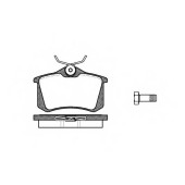 Колодки тормозные дисковые задний для NISSAN MICRA, NOTE / PEUGEOT 405 / RENAULT CLIO, GRAND, MEGANE, MODUS, SCENIC, TWINGO, WIND / VW CORRADO, GOLF, JETTA, PASSAT, POLO, SCIROCCO, VENTO <b>ROADHOUSE 2263.10 / PSX226310</b>