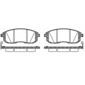 Колодки тормозные дисковые передний для NISSAN CUBE(Z12), JUKE(F15), TEANA(J31,J32), TIIDA <b>ROADHOUSE 2293.14 / PSX229314</b>