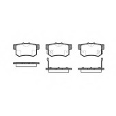 Колодки тормозные дисковые задний для HONDA ACCORD, CIVIC, INSIGHT, INTEGRA, LEGEND, PRELUDE, S2000 <b>ROADHOUSE 2325.02 / PSX232502</b>