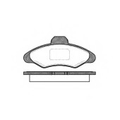 Колодки тормозные дисковые передний для FORD ESCORT 91 Express(AVL), ESCORT 95(AVL), ESCORT(AAL, ABL, AFL, ALL, ANL, AVL, GAL), ORION(GAL) <b>ROADHOUSE 2331.00 / PSX233100</b>