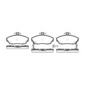 Колодки тормозные дисковые передний для HONDA CIVIC(EG, EJ, EK, EM1, EM2, EP, ES, EU, EV, FK, FN, MA, MB, MC), CONCERTO(HW, HWW, MA), CRX(ED, EE) <b>ROADHOUSE 2337.02 / PSX233702</b>