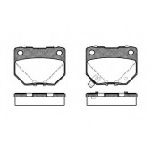 Колодки тормозные дисковые задний для SUBARU IMPREZA(GD,GG) <b>ROADHOUSE 2365.21 / PSX236521</b>