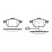 Колодки тормозные дисковые передний для AUDI 100, 200, A4, A6, A8 / VOLVO C70 / VW PASSAT <b>ROADHOUSE 2390.02 / PSX239002</b>