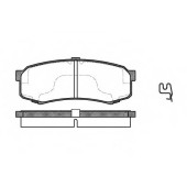 Колодки тормозные дисковые задний для MITSUBISHI PAJERO / TOYOTA LAND CRUISER 100, LAND CRUISER 150, LAND CRUISER 90, LAND CRUISER <b>ROADHOUSE 2413.04 / PSX241304</b>