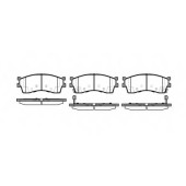 Колодки тормозные дисковые передний для KIA SHUMA(FB) <b>ROADHOUSE 2415.42 / PSX241542</b>