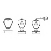 Колодки тормозные дисковые передний для AUDI 100(4A,C4), A6(4A,C4,4B2, C5,4B5, C5), A8(4D2,4D8) <b>ROADHOUSE 2508.12 / PSX250812</b>