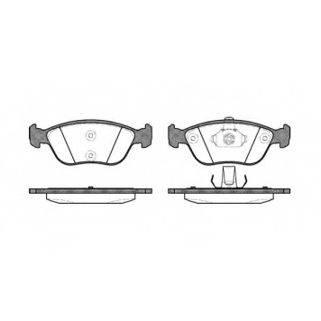 Колодки тормозные дисковые передний для VOLVO 850(LS,LW), C70, S70(LS), V70(LV), XC70 CROSS COUNTRY <b>ROADHOUSE 2722.00 / PSX272200</b>