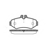 Колодки тормозные дисковые задний для MERCEDES G(W460, W461, W463), SPRINTER(901, 902, 903) / VW LT(2, 2DA, 2DB, 2DC, 2DD, 2DE, 2DF, 2DH, 2DK) <b>ROADHOUSE 2733.00 / PSX273300</b>