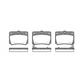 Колодки тормозные дисковые задний для MITSUBISHI PAJERO(K90,V2#W,V3#W,V4#W) <b>ROADHOUSE 2750.02 / PSX275002</b>