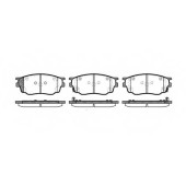 Колодки тормозные дисковые передний для MAZDA 6(GG,GY) <b>ROADHOUSE 2800.22 / PSX280022</b>