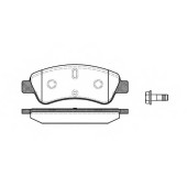 Колодки тормозные дисковые передний для CITROEN BERLINGO, C-ELYSEE, C2, C3, C4, DS3, XSARA / PEUGEOT 1007, 206, 207, 208, 301, 307, PARTNER <b>ROADHOUSE 2840.10 / PSX284010</b>