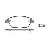 Колодки тормозные дисковые передний для CITROEN BERLINGO, C3, C4, XSARA / FIAT DOBLO / PEUGEOT 1007, 206, 207, 307, PARTNER <b>ROADHOUSE 2841.00 / PSX284100</b>