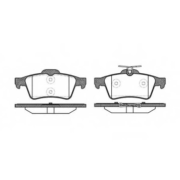 Колодки тормозные дисковые задний для CITROEN C5 / FORD C-MAX, FOCUS, TOURNEO CONNECT, TRANSIT CONNECT / MAZDA 3, 5 / OPEL SIGNUM, VECTRA / RENAULT LAGUNA / SAAB 9-3, 9-3X / VOLVO C30, C70, S40, V40, V50 <b>ROADHOUSE 2842.20 / PSX284220</b>