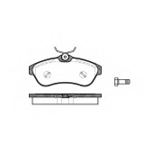 Колодки тормозные дисковые передний для CITROEN C2(JM#), C3(FC#,HB#), XSARA(N0,N1,N2) <b>ROADHOUSE 2880.00 / PSX288000</b>