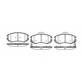Колодки тормозные дисковые передний для HYUNDAI COUPE, ELANTRA, SONATA, TIBURON, TUCSON / KIA MAGENTIS, SOUL, SPORTAGE <b>ROADHOUSE 2953.02 / PSX295302</b>