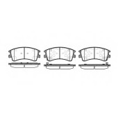 Колодки тормозные дисковые передний для MAZDA 6(GG,GY) <b>ROADHOUSE 2970.02 / PSX297002</b>
