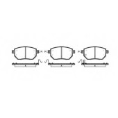 Колодки тормозные дисковые передний для INFINITI FX <b>ROADHOUSE 2985.02 / PSX298502</b>