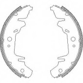 Комплект тормозных колодок задний для CHRYSLER GRAND VOYAGER(RT), VOYAGER(GS,RG,RS) / KIA CARNIVAL(GQ,UP) <b>ROADHOUSE 4020.00 / ZSX402000</b>