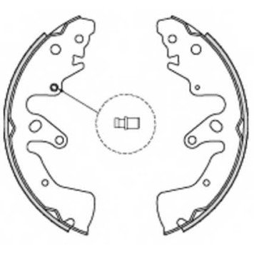 Комплект тормозных колодок задний для SUZUKI GRAND VITARA(JT) <b>ROADHOUSE 4228.00 / ZSX422800</b>