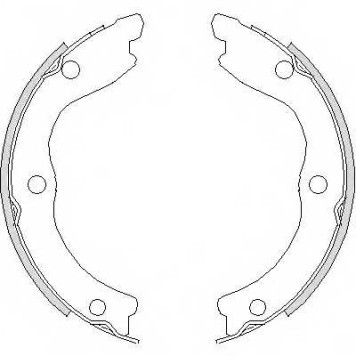 Комплект колодок стояночной тормозной системы ROADHOUSE ZSX473600 / 4736.00