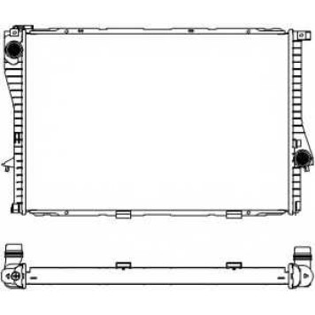 Радиатор охлаждения двигателя SAKURA Automotive 3011-1011