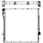 Радиатор охлаждения двигателя SAKURA Automotive 3012-1001