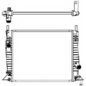 Радиатор охлаждения двигателя SAKURA Automotive 3161-1010