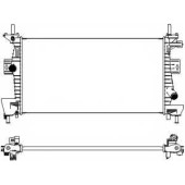 Радиатор охлаждения двигателя SAKURA Automotive 3161-8516