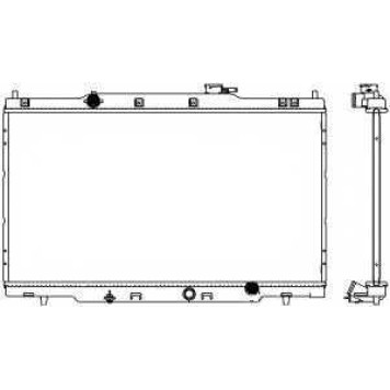 Радиатор охлаждения двигателя SAKURA Automotive 3211-1038