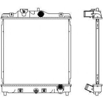 Радиатор охлаждения двигателя SAKURA Automotive 3211-1046