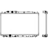 Радиатор охлаждения двигателя SAKURA Automotive 3211-8505