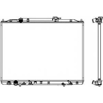 Радиатор охлаждения двигателя SAKURA Automotive 3211-8515