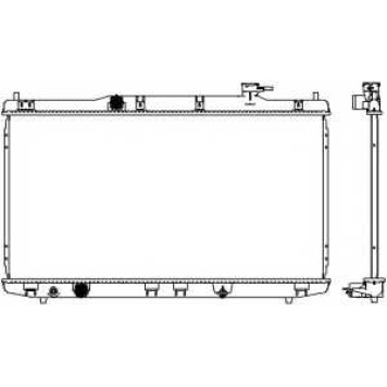 Радиатор охлаждения двигателя SAKURA Automotive 3211-8529