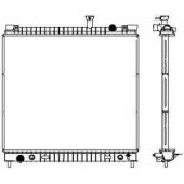 Радиатор охлаждения двигателя SAKURA Automotive 3251-1013