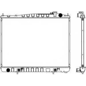 Радиатор охлаждения двигателя SAKURA Automotive 3251-1017