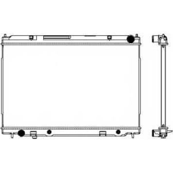 Радиатор охлаждения двигателя SAKURA Automotive 3251-1018