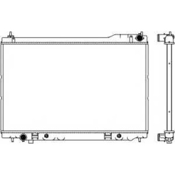 Радиатор охлаждения двигателя SAKURA Automotive 3251-1019