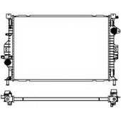 Радиатор охлаждения двигателя SAKURA Automotive 3261-8501