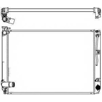 Радиатор охлаждения двигателя SAKURA Automotive 3271-8501