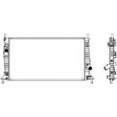 Радиатор охлаждения двигателя SAKURA Automotive 3301-1027